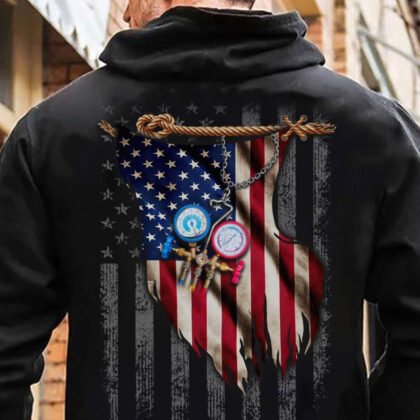 Proud HVAC Tech-Hoodie-M100125USFLA140BHVACZ6
